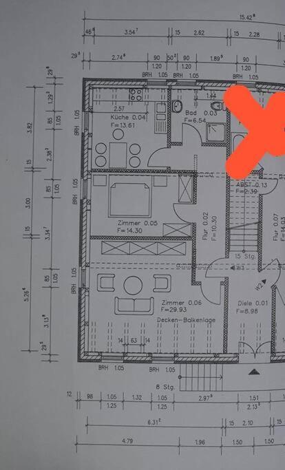 Kornhaus - Schoene Ferienwohnung Mit Pool, Kamin Und Terrasse Gottinga Esterno foto
