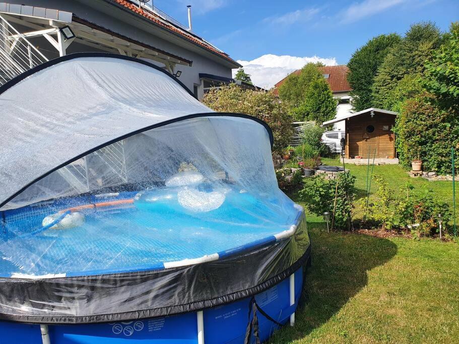 Kornhaus - Schoene Ferienwohnung Mit Pool, Kamin Und Terrasse Gottinga Esterno foto