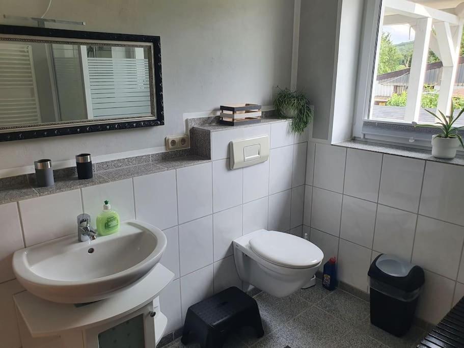 Kornhaus - Schoene Ferienwohnung Mit Pool, Kamin Und Terrasse Gottinga Esterno foto