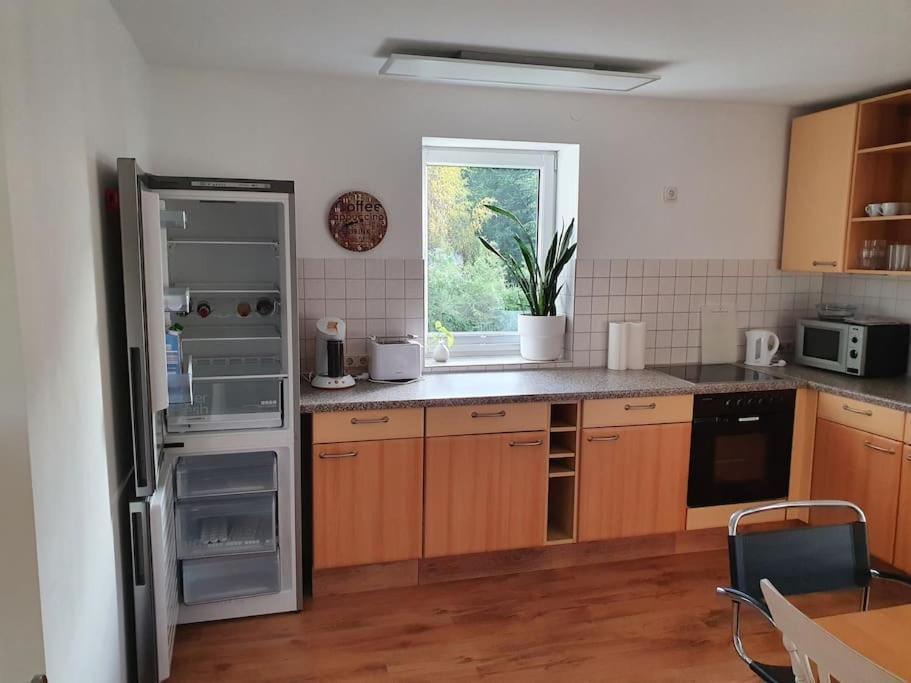 Kornhaus - Schoene Ferienwohnung Mit Pool, Kamin Und Terrasse Gottinga Esterno foto