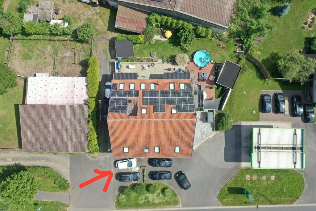 Kornhaus - Schoene Ferienwohnung Mit Pool, Kamin Und Terrasse Gottinga Esterno foto